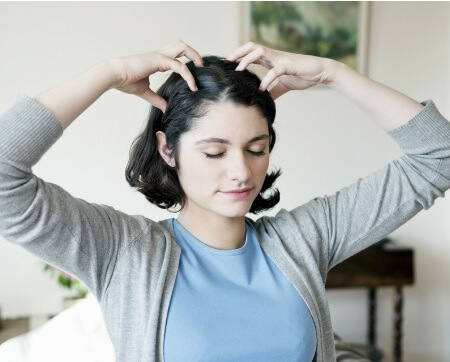 Scalp Massage For Hair Fall Control